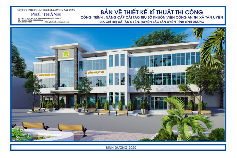 Nang Cap Cai Tao Tru So Khuon Vien Tan Uyen 2020 2