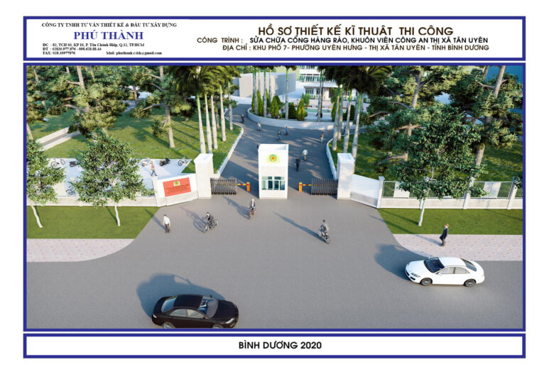 Nang Cap Cai Tao Tru So Khuon Vien Tan Uyen 2020 3