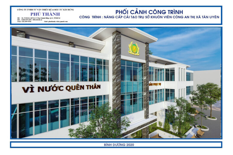 Nang Cap Cai Tao Tru So Khuon Vien Tan Uyen 2020 5