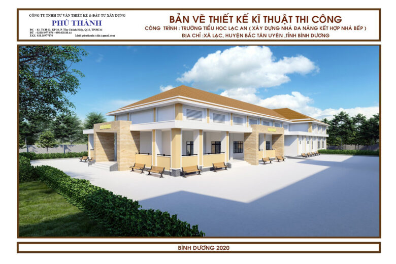 Truong Tieu Hoc Lac An Xay Dung Nha Da Nang Ket Hop Nha Bep 6